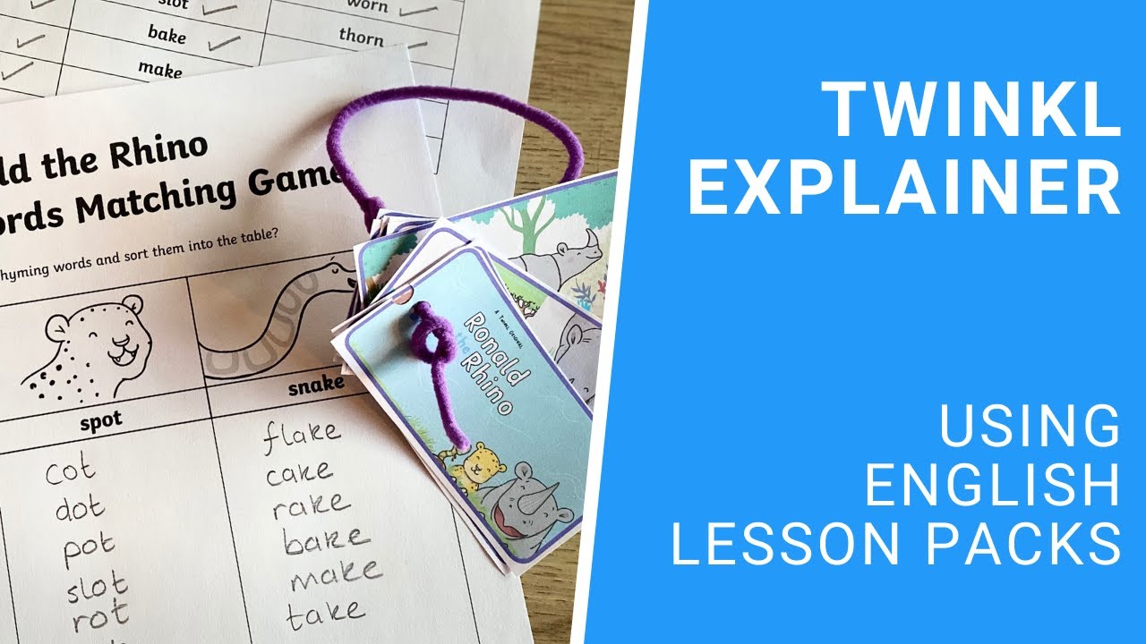 Using English Lesson Packs