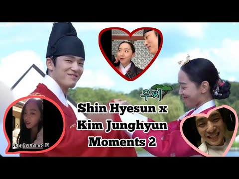 Shin Hyesun x Kim Junghyun cute and playful moments Part 2