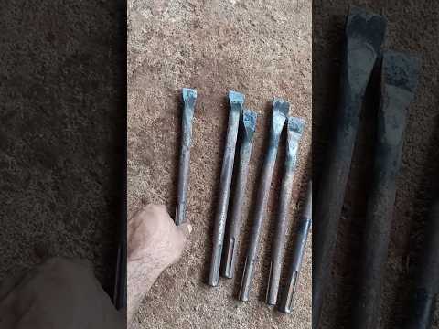 See how to temper an electric hammer drill bit