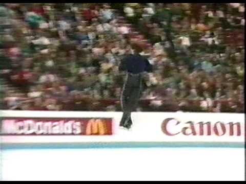 Review of the Men's Original Program - 1990 World Figure Skating Championships