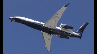 4K | Nice looking E135BJ - Luxaviation at EDMO-Oberpfaffenhofen | 07.2024