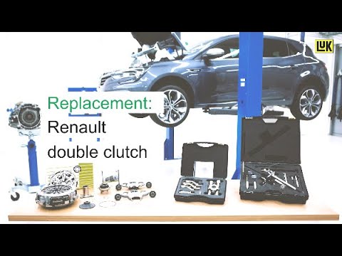 LuK RepSet 2CT – Removal and installation of a dry double clutch for Renault DC4 transmission