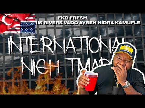 Eko Fresh-International Nightmare feat.Nature, Chris Rivers,Vado, Ayben, Hidra & Kamufle| REACTION