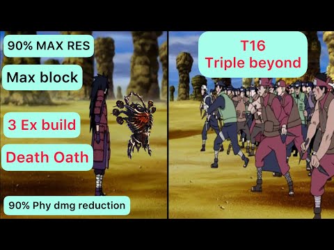 [POE 3.17] Mega tanky Death Oath , Level 100 easy - T16 triple beyond 3% XP per map at Lv99