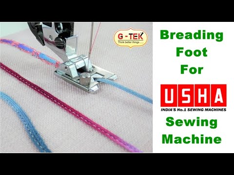 Braiding Foot Demo