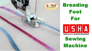 Braiding Foot Demo