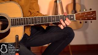 Video thumbnail for Martin Custom Shop D-42 Acoustic Guitar Played By Brian Love (Part One) by Carter Vintage Backstage
