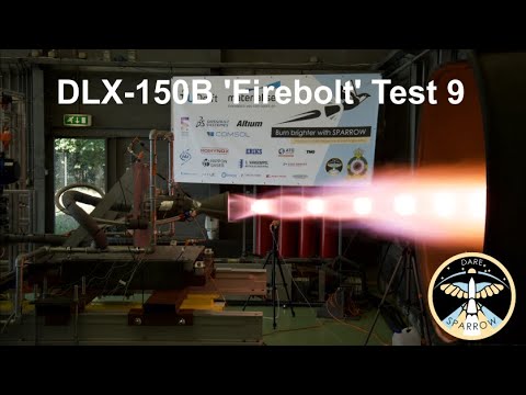 Project Sparrow | DLX-150B 'Firebolt' Hot Fire Test 9