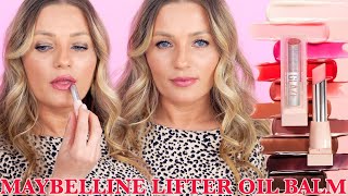 Maybelline Lifter Glaze Oil Balm Review & Swatches