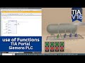 How To Use Functions In The TIA Portals Motor Block Multiple Motors Programming