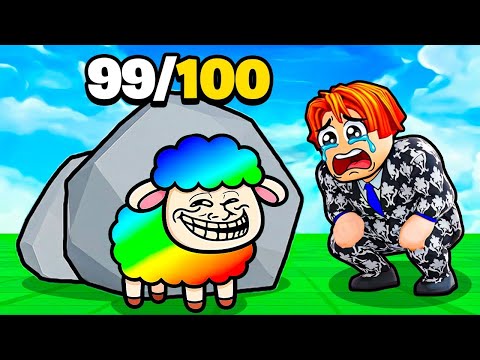 ENCONTREI TODAS AS OVELHAS DEPOIS DE QUASE CHORAR DE RAIVA NO ROBLOX 😭😡