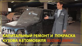 Ремонт и покраска двери Mazda CX-5