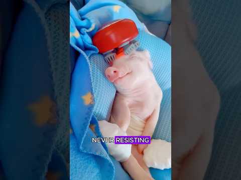 He can’t bear to eat pork!#shorts #animals #piglet #rescue #pets