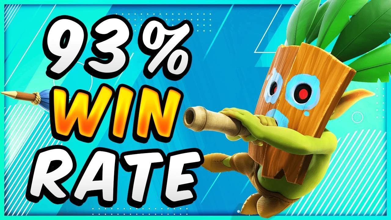 93% WIN RATE! BEST LUMBERJACK BALLOON DECK — Clash Royale 