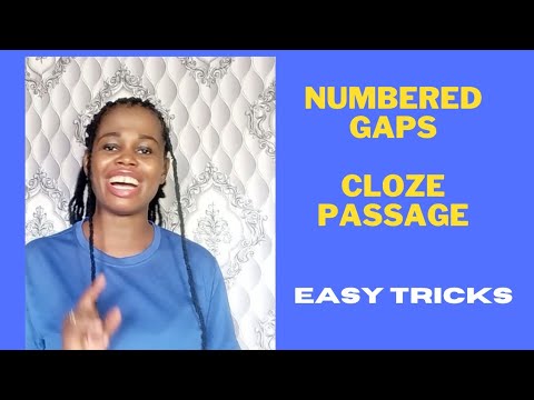 Numbered Gaps, Cloze Passage, WASSCE English Language. JAMB Use of English. Past Questions. Soccer.