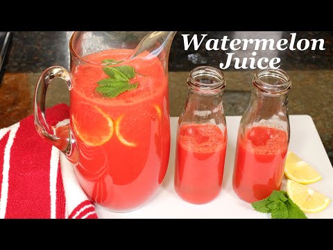 Watermelon Juice Recipe