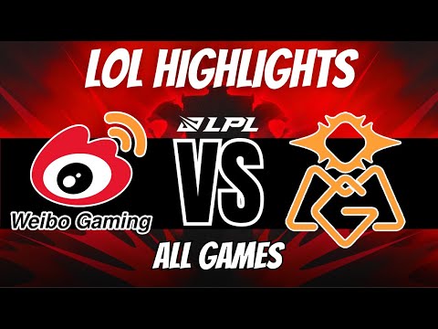 WBG vs OMG - Highlights - ALL GAMES | LPL Summer 2023
