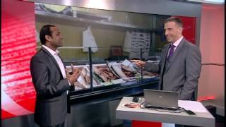 ONE POUND FISH MAN ON BBC WORLD NEWS
