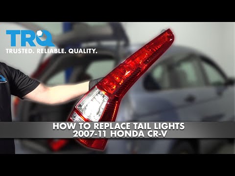 How To Replace Tail Lights 2007-11 Honda CR-V