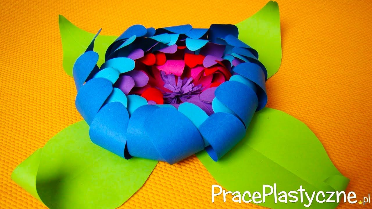 Kwiatek z papieru