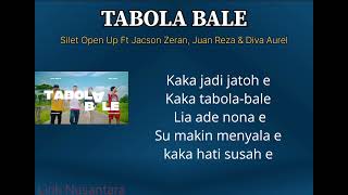 Download lagu TABOLA BALE - SILET OPEN UP FT JACSON ZERAN,JUAN REZA & DIVA AUREL||Lirik Lagu|| Viral Tiktok 2025🌴 mp3