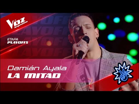 #TeamSoledad - Damián Ayala - "La mitad" - Playoffs - La Voz Argentina 2022
