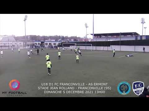 DIMANCHE 5 DECEMBRE U18 D1 FC FRANCONVILLE - AS ERMONT LES BUTS