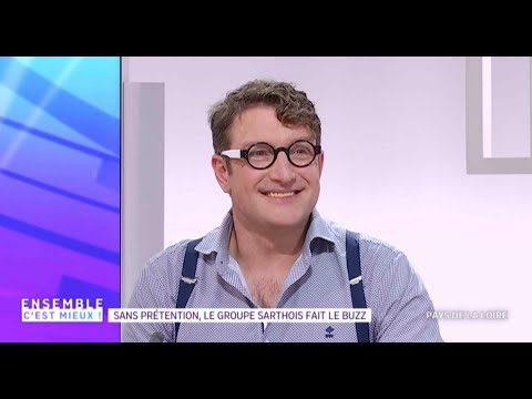 Sans Prétention en ITW sur France 3 " ensemble c'est mieux"