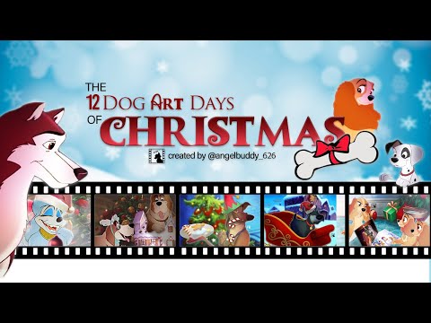 🎄 "The 12 Dog Art Days of Christmas" 🎄 (Collection)
