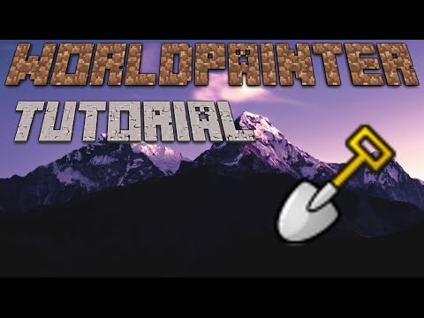 Worldpainter basics tutorial | Minecraft Java custom terrain tutorial