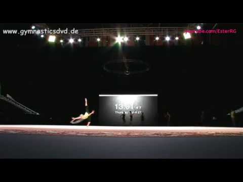 Kseniya Moustafaeva Hoop Podium Training - World Cup Baku 2017
