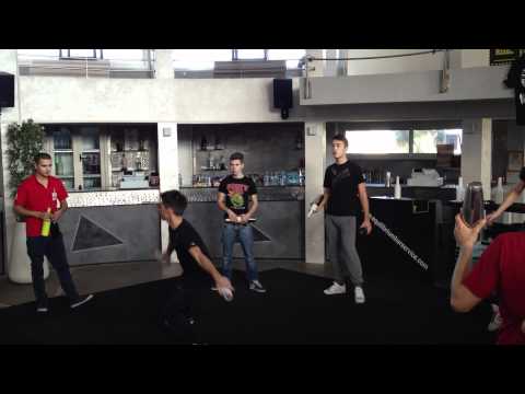 BRUNO VANZAN MASTER OF FLAIR BARTENDER EQUILIBRIUM PESCARA