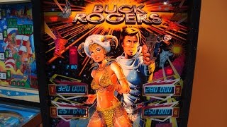 1980 Gottlieb Buck Rogers Pinball - Gameplay, Artwork, Design video!