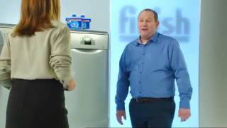 When Allan Mansfield of  AM Appliances advised Carol Smillie why it is important to use a Finish Dishwasher Cleaner every month