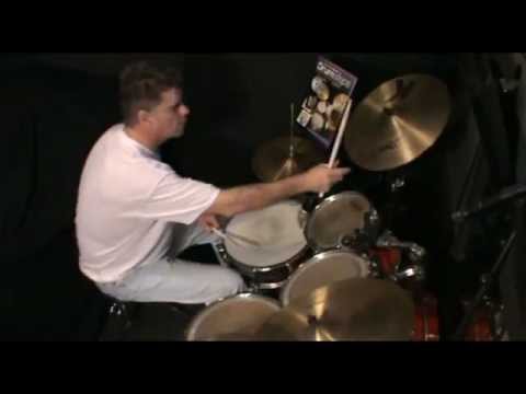 Beginner Drum Lesson - 16th Note 2 Handed Rock Beat