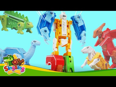 Alphabet Transformers - Dinosaur edition - Toy Story