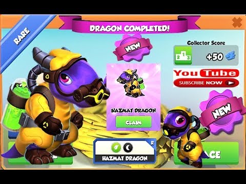 Hazmat dragon-Dragon mania legends | Enchantment in dragon mania legend
