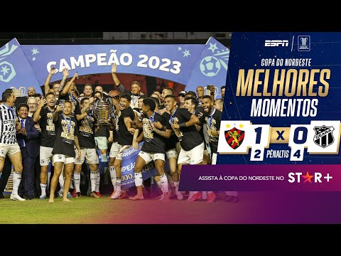 Gols e lances de Sport x Ceará