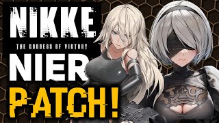 2B & A2 FREE COSTUMES!? NIER COLLAB PATCH NOTES! | NIKKE Goddess of Victory