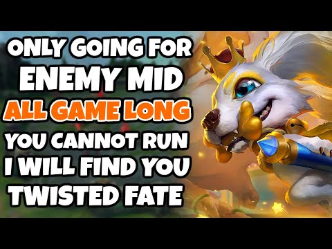I got fed on Fizz and began purely targeting the Enemy Mid for the rest of the game | Pekin Woof