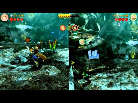 LEGO The Hobbit (PS4) co-op pt21 - An Army of SPIDERS!
