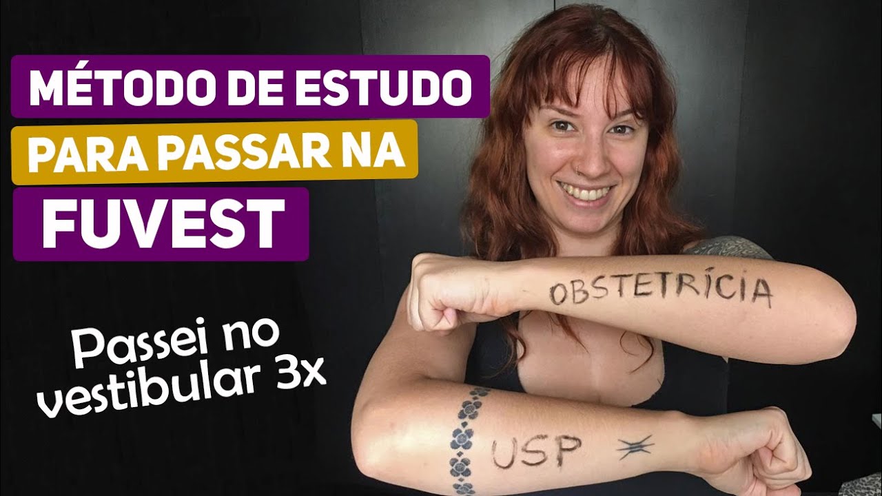 Como passar no vestibular estudando sozinho - FUVEST, ENEM ou outros
