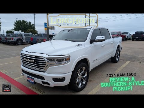 2024 RAM 1500 Limited Longhorn Edition: Walk-around and Tour at Bob Tomes Pre-Owned