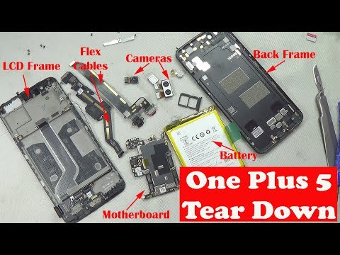 Oneplus 5 tear down: parts overview, replacement and repairs by BCD Tech in Hindi