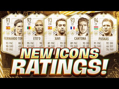 WOW! ALL NEW FIFA 21 ICON PLAYER STATS! FIFA 21 Ultimate Team