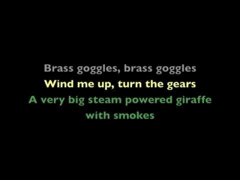 Brass Goggles Lyrics by Steam Powered Giraffe