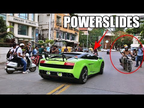 Lamborghini Gallardo LOUD Fi Exhaust - POWERSLIDE, Fly-bys & V10 Sounds