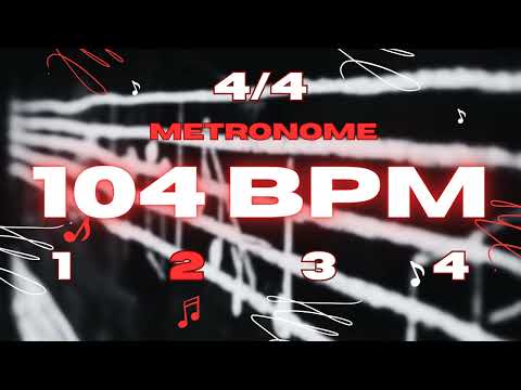 104 BPM - 4/4 Metronome