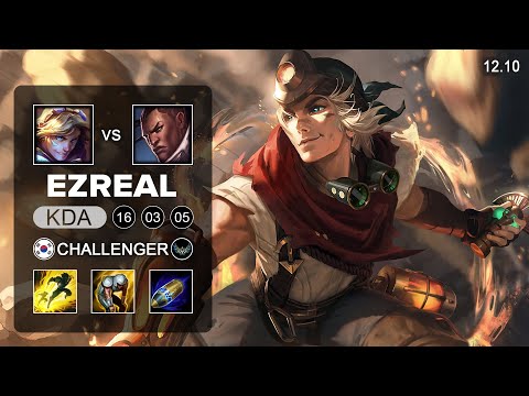 Deft Ezreal vs Lucian ADC - KR Challenger - Patch 12.10 Season 12