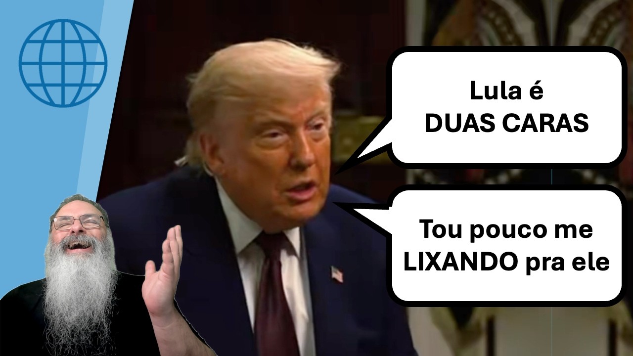 TRUMP diz que LULA "É VOLÁTIL" e que "NÃO FAZ nenhuma DIFERENÇA"